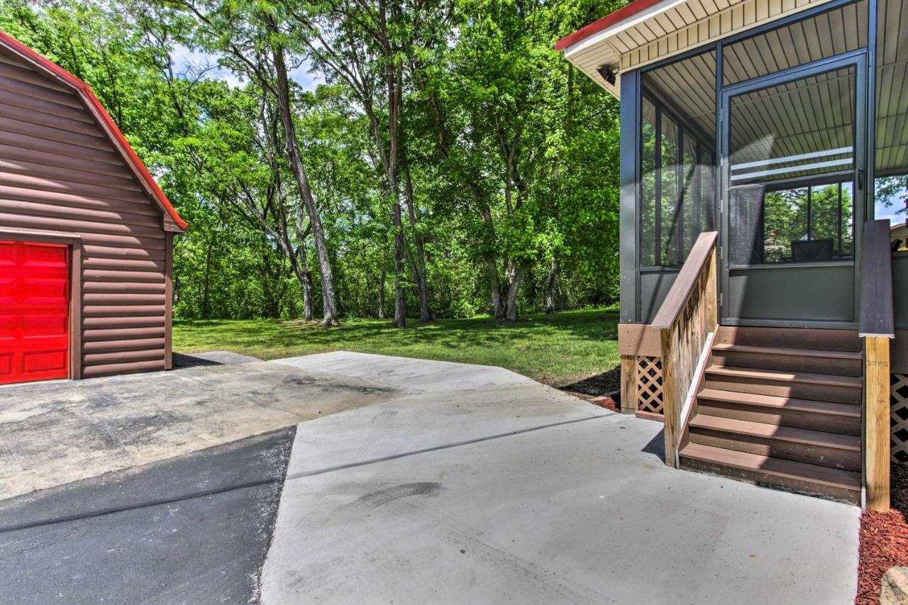Rustic Cabin With Screened Deck 8 Mi To Dollywood Sevierville Luaran gambar